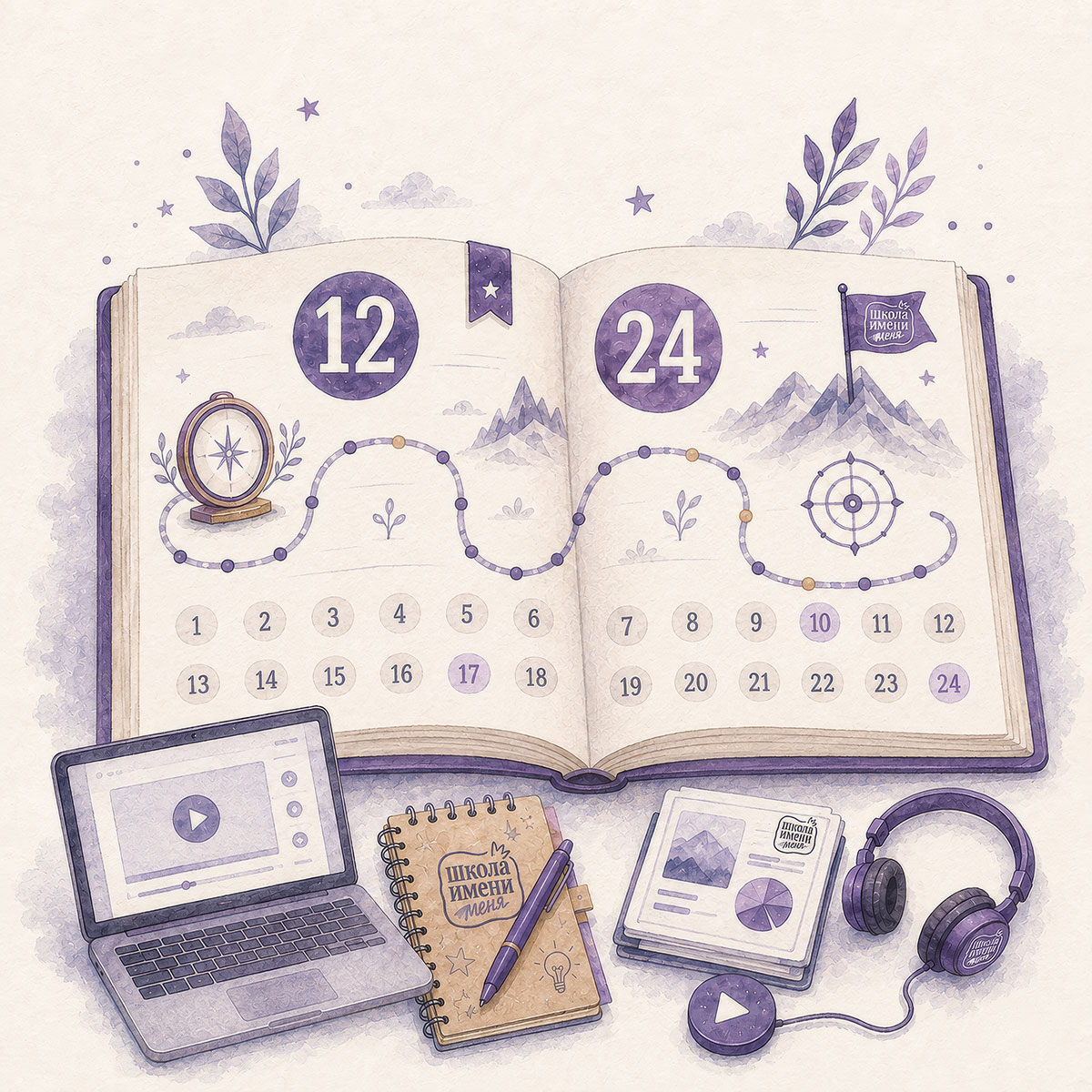 12 недель и 24 онлайн-урока